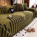 Modern Minimalist Couch Pad Plush Fabric Smooth Skin Friendly Cushion Anti Slip Wear Resistan Cat Scratch Resistant Sofa Cover