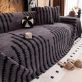 Modern Minimalist Couch Pad Plush Fabric Smooth Skin Friendly Cushion Anti Slip Wear Resistan Cat Scratch Resistant Sofa Cover