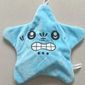 22cm Angry Mobile Jumping Star Decompression Plush Toy Backpack Doll Pentagonal Emoji Star Plush Soft Kawaii Children Fun Gift